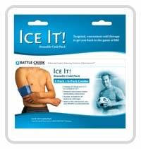 Ice It! F-Pack 4.5"x7" Refill for 10078A/G, Wrist/Ankle/Foot