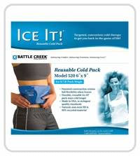 Ice It! B-Pack 6" x 9" Refill for 10078B/C/D, Med/Lrg/Xlg