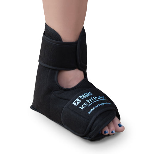 Ice It! Pump - Foot & Ankle Cold + Compression Wrap