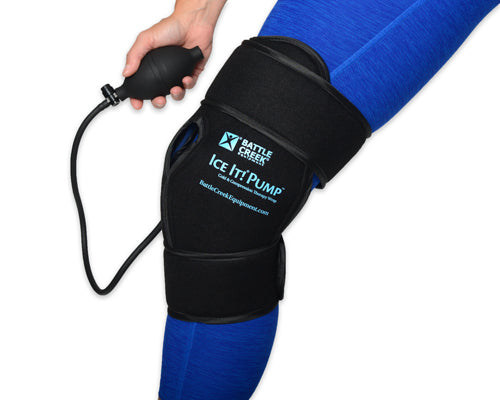 Ice It! Pump - Knee & Elbow Cold + Compresion Wrap