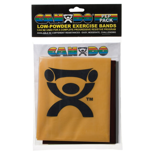 Cando Band PEP Packs Challenging (blk, sil, gld)