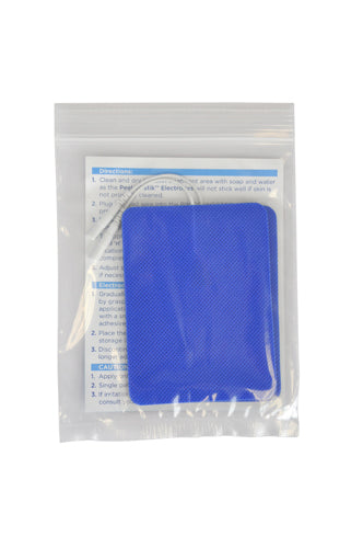 Reusable Electrodes, Pack/2 3"x4"Rectangle, Blue Jay Brand