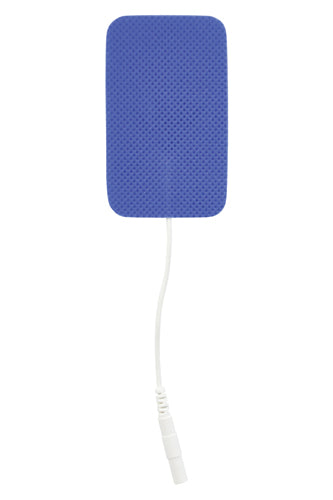 Reusable Electrodes, Pack/4 1.5"x2.5"Rctngle,BlueJay Brand