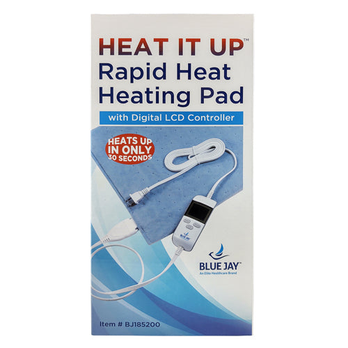 Heating Pad, 12"x24", Washable 6 Heat & 6 Timer Settings