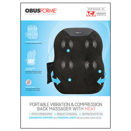 Compression Massager With Heat Portable ObusForme