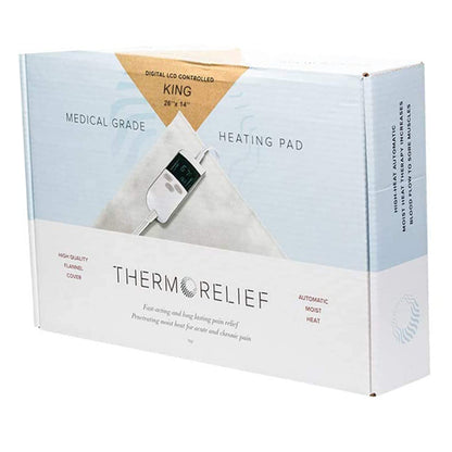 ThermoRelief XL Moist Heat Pad Digital Elec Pad King 26"x14"