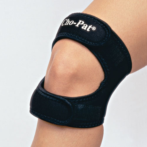 Cho-Pat Dual Action Knee Strap Black